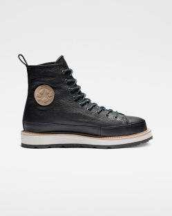 Converse Crafted Boot Chuck Taylor Férfi Magasszárú Fekete/Világos/Fekete | FAHCSKR-HU